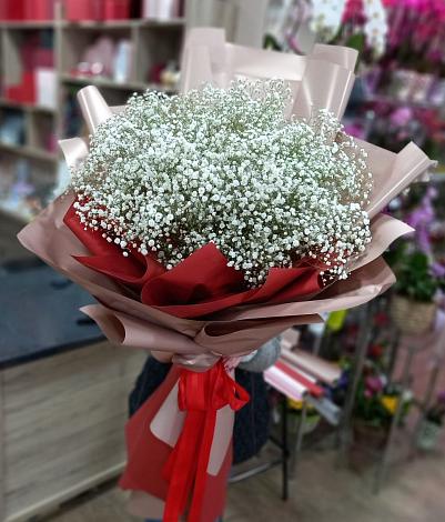 Букет цветов из: Гипсофила в Першутино