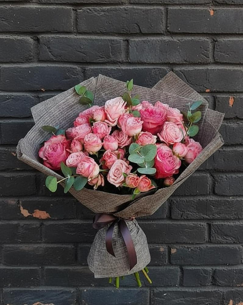 Букет цветов из: Розы в Першутино