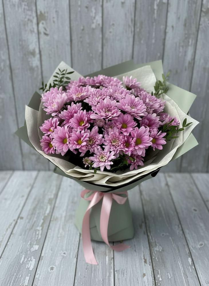Букет цветов из: Хризантемы в Першутино
