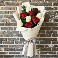 Букет цветов из:  Розы в Першутино