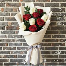 Букет цветов из:  Розы в Першутино