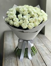 Букет 35 Белых роз #REPLACE_PRED# Першутино