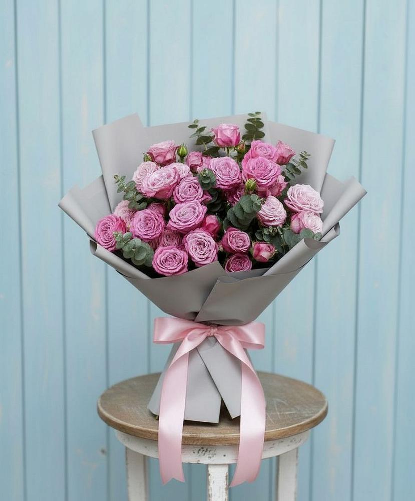 Букет цветов из: Розы в Першутино