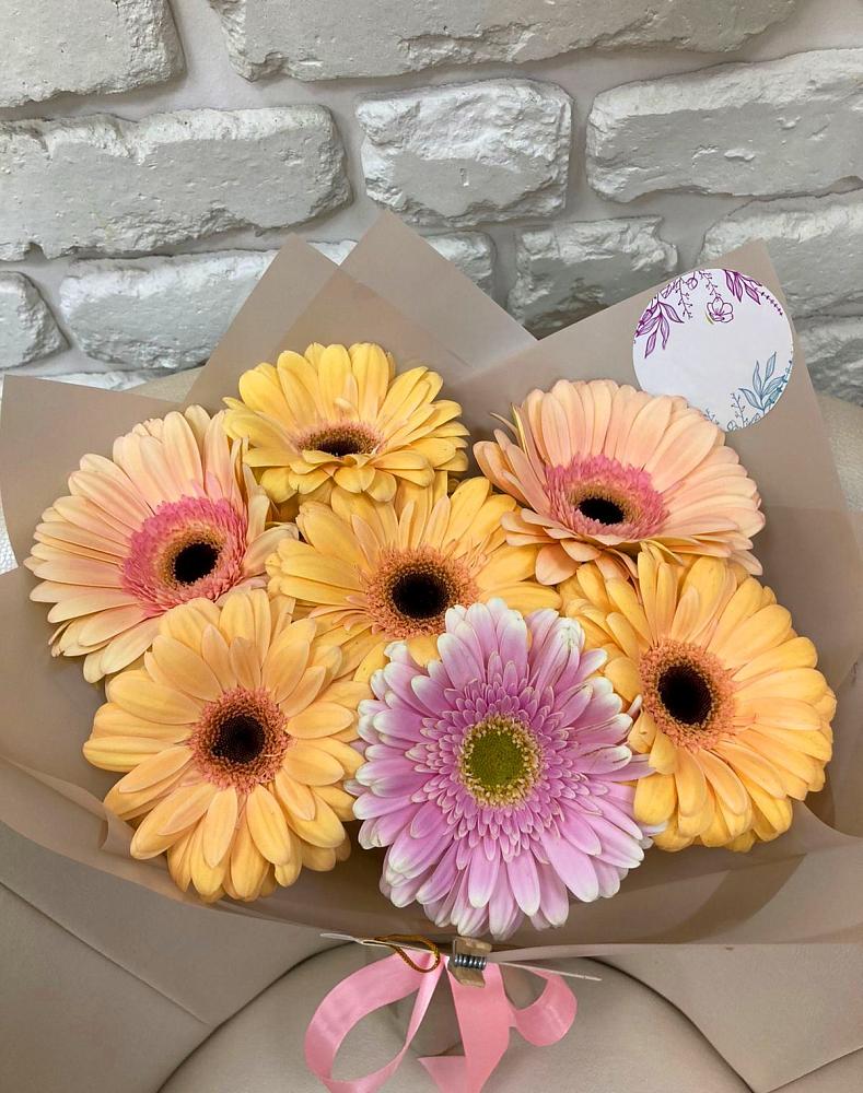 Букет цветов из: Герберы в Першутино