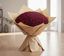Букет 101 Красная роза в Першутино