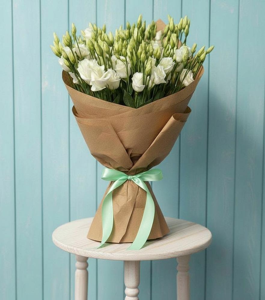 Букет цветов из: Лизиантусы в Першутино