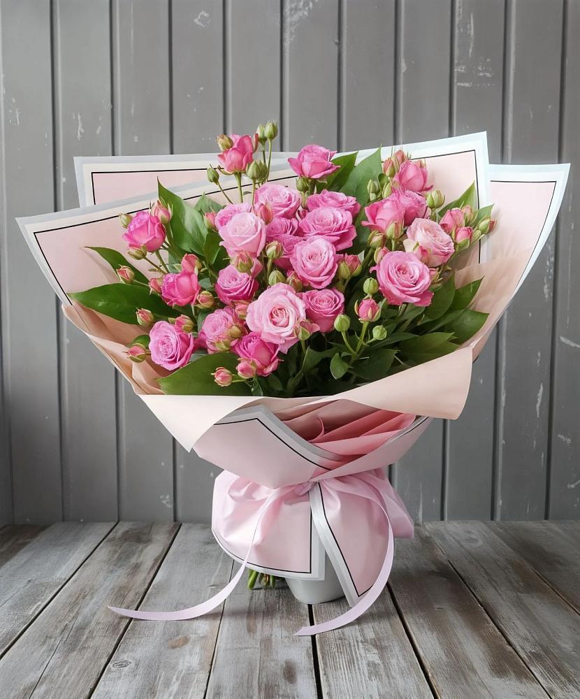 Букет Розовый кустик в Першутино