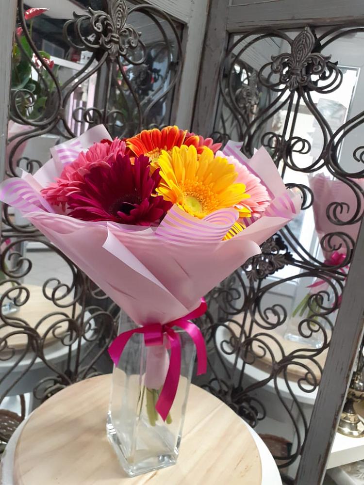 Букет цветов из: Герберы в Першутино