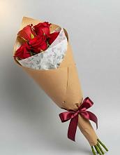 Букет цветов из:  Розы в Першутино