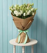 Букет цветов из:  Лизиантусы в Першутино