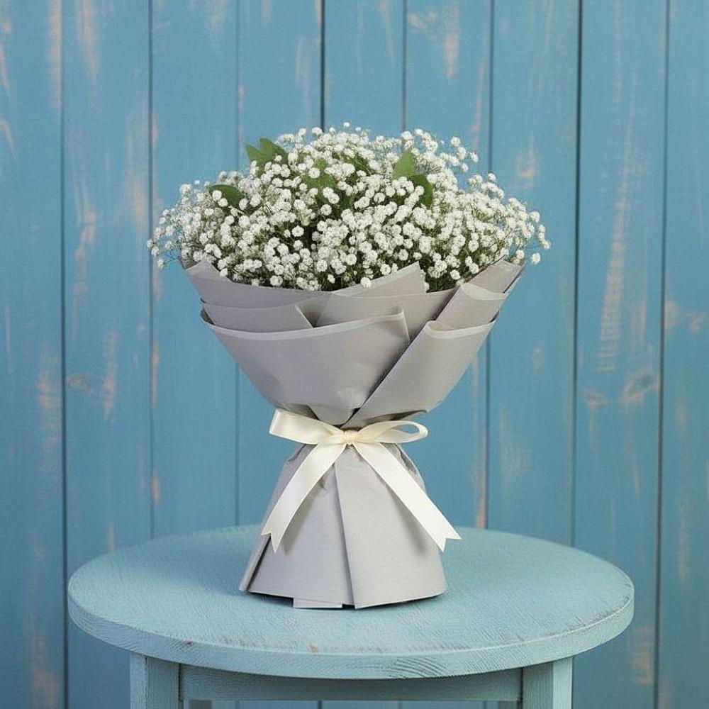 Букет цветов из: Гипсофила в Першутино