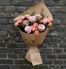 Букет цветов из:  Розы в Першутино