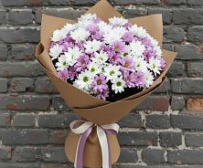 Букет цветов из:  Хризантемы в Першутино