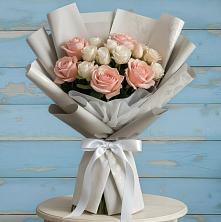 Букет цветов из:  Розы в Першутино