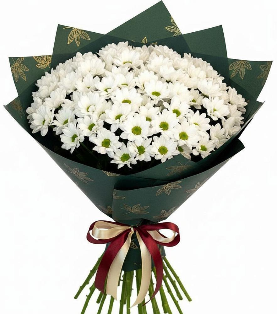 Букет цветов из: Хризантемы в Першутино