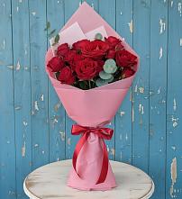 Букет цветов из:  Розы в Першутино