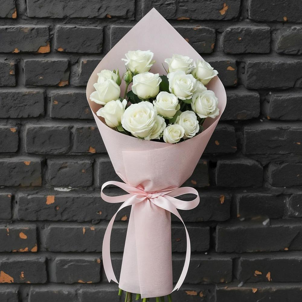 Букет цветов из: Розы в Першутино