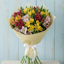 Букет цветов из:  Альстромерии в Першутино