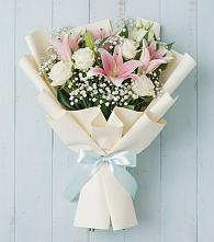 Букет цветов из:  Лилии в Першутино