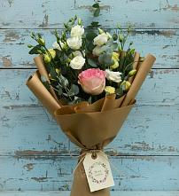 Букет цветов из:  Розы и Лизиантусы #REPLACE_PRED# Першутино